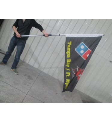 4'-9' Spirit Runner Telescopic Flag Pole